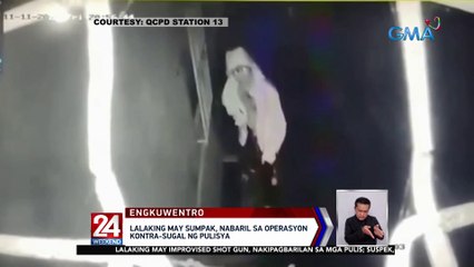 Lalaking may sumpak, nabaril sa operasyon kontra-sugal ng pulisya | 24 Oras Weekend