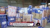 Personal na pagkuha sa balikbayan boxes sa warehouse sa Balagtas, Bulacan, pinapayagan na ulit ng Customs | 24 Oras Weekend