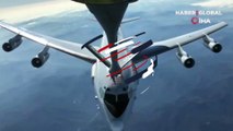 NATO’ya ait E-3A AWACS uçağına, Türk Hava Kuvvetleri'ne ait KC-135R tanker uçağı tarafından yakıt ikmali yapıldı