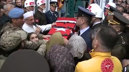Şehit astsubaya babasından asker selamı