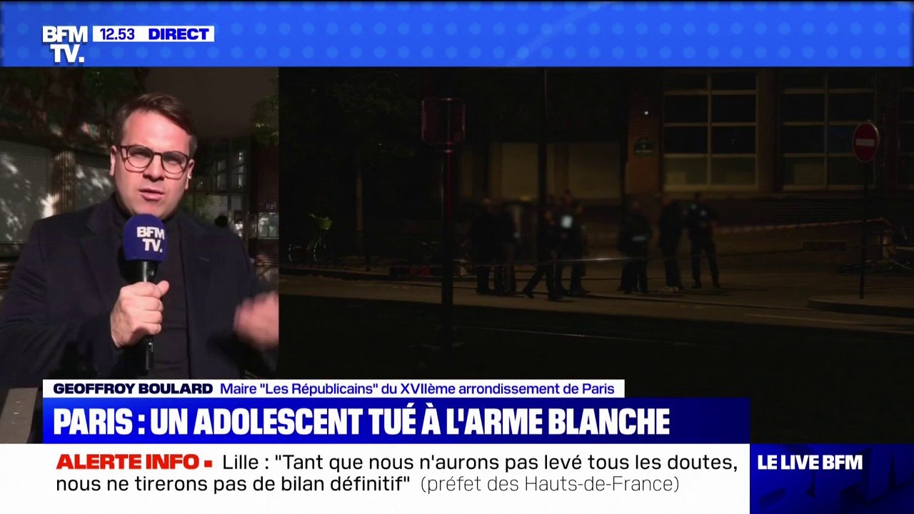 Ado tué dans une rixe à Paris: le maire du 17e arrondissement appelle à la "responsabilité des parents"