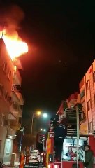 Manisa’da Evin Terasında Çıkan Yangın Söndürüldü!