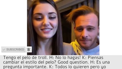 Hande Ercel y Kerem Bursin En Vivo 27.03.2021 Capítulo 37 Subtítulado en Español   Sen Çal Kapımı