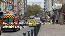 Deux immeubles s'écroulent en plein centre-ville de Lille