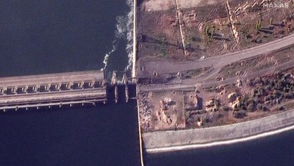 Satellite images reveal severity of damage done to key Kherson bridge