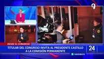 Pedro Castillo: Comisión Permanente votará el próximo miércoles 16 denuncia contra presidente