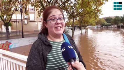El granizo despireta a los vecinos de Aldaia