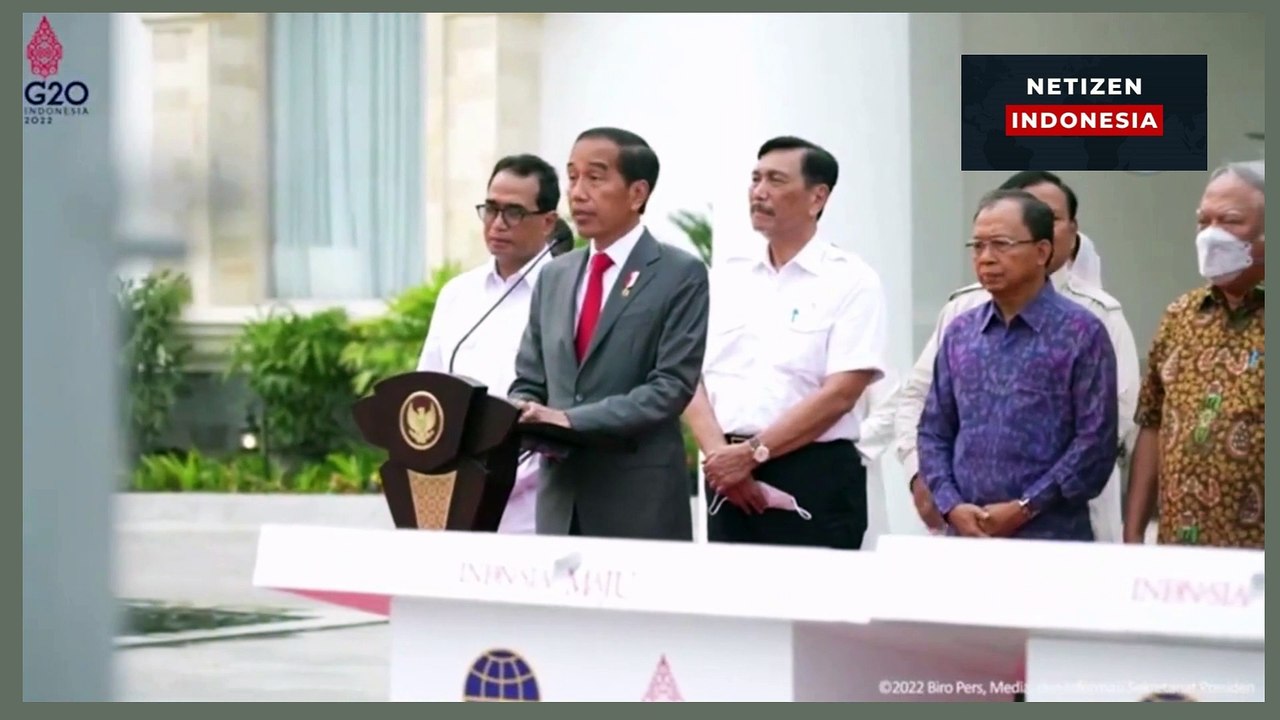 Presiden Joko Widodo meresmikan gedung VVIV Bandara Internasional I Gusti Ngurah Rai