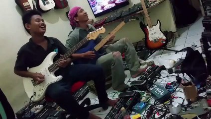 BULAN BINTANG - RHOMA IRAMA - BEST COLAB GUITAR COVER - BAGAS FRZ