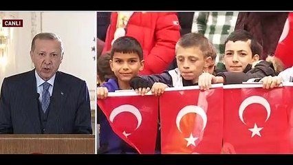 Erdoğan: 100 liralık doğal gaz faturasının 75 lirasını biz karşılıyoruz