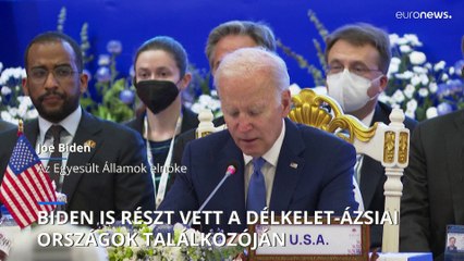 Joe Biden is részt vett a délkelet-ázsiai országok csúcstalálkozóján