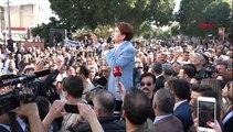 Akşener: Muhteremlerin rahatını bozmak üzere yola çıktım