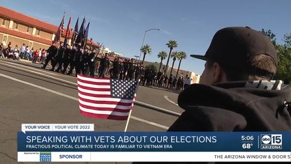 Speaking with Vietnam veterans about today's political climate