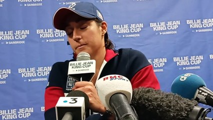 Billie Jean King Cup 2022 - Caroline Garcia : "Maintenant, il va falloir se reposer, se poser et réfléchir quelle direction je veux prendre"