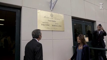 Palermo, l'Aula Bunker intitolata a Falcone e Borsellino