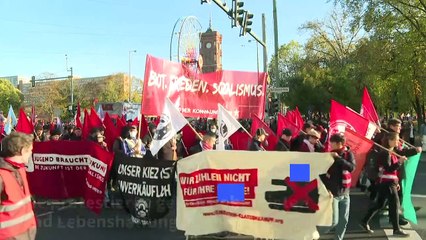 Tausende protestieren bei "Umverteilen"-Demo in Berlin