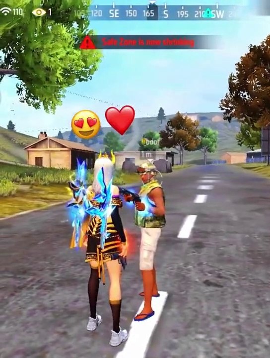 Saving Squad member and falling in Love | Free Fire Shorts | GARENA FREE FIRE | Gamerz Zone