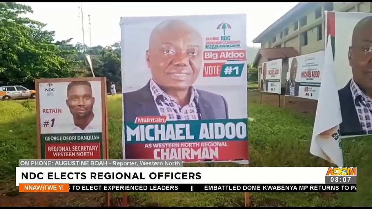 NDC Elects Regional Officers Part 1 - Nnawotwi Yi on Adom TV (12-11-22)