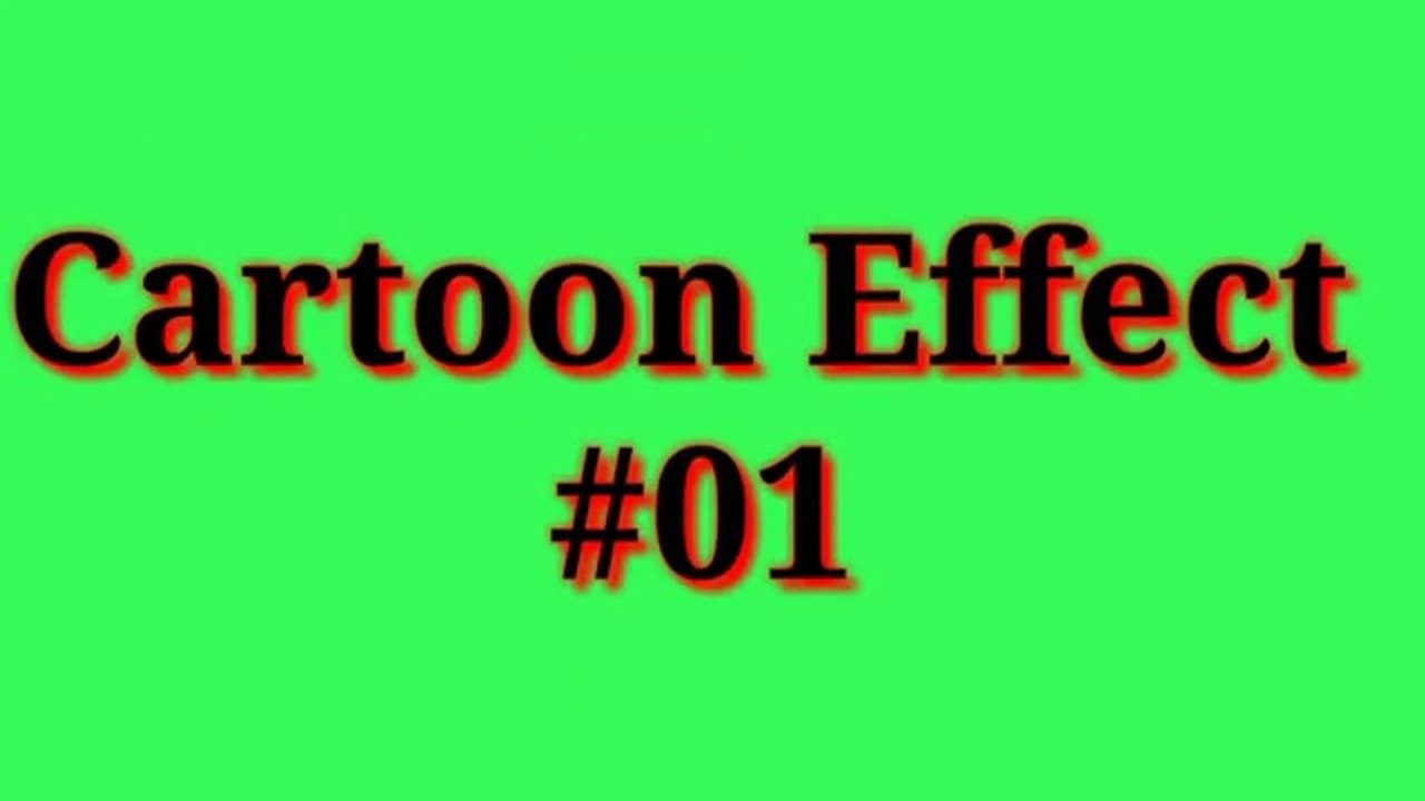 Animation Green secreen