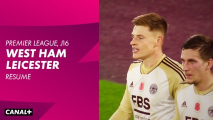 Le résumé de West Ham / Leicester - Premier League 2022-23 (16ème journée)