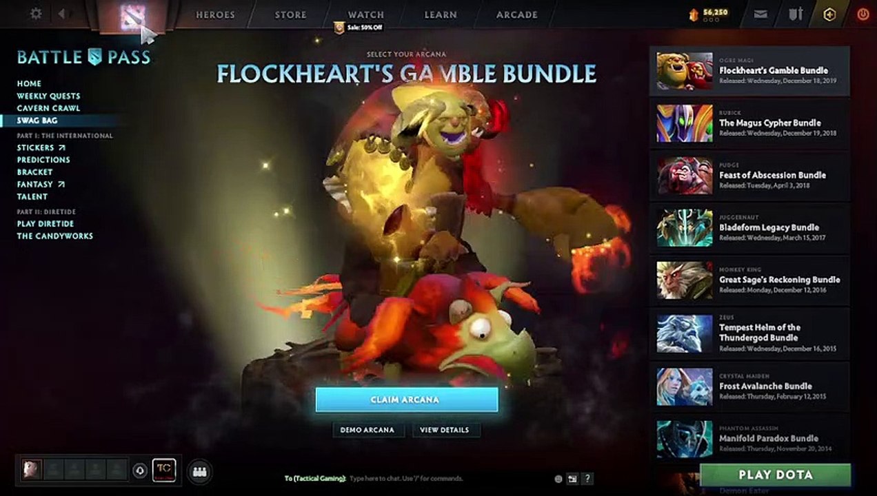 Dota 2 How to Claim the international Free Swag Bag! Free Arcana!!! video Dailymotion