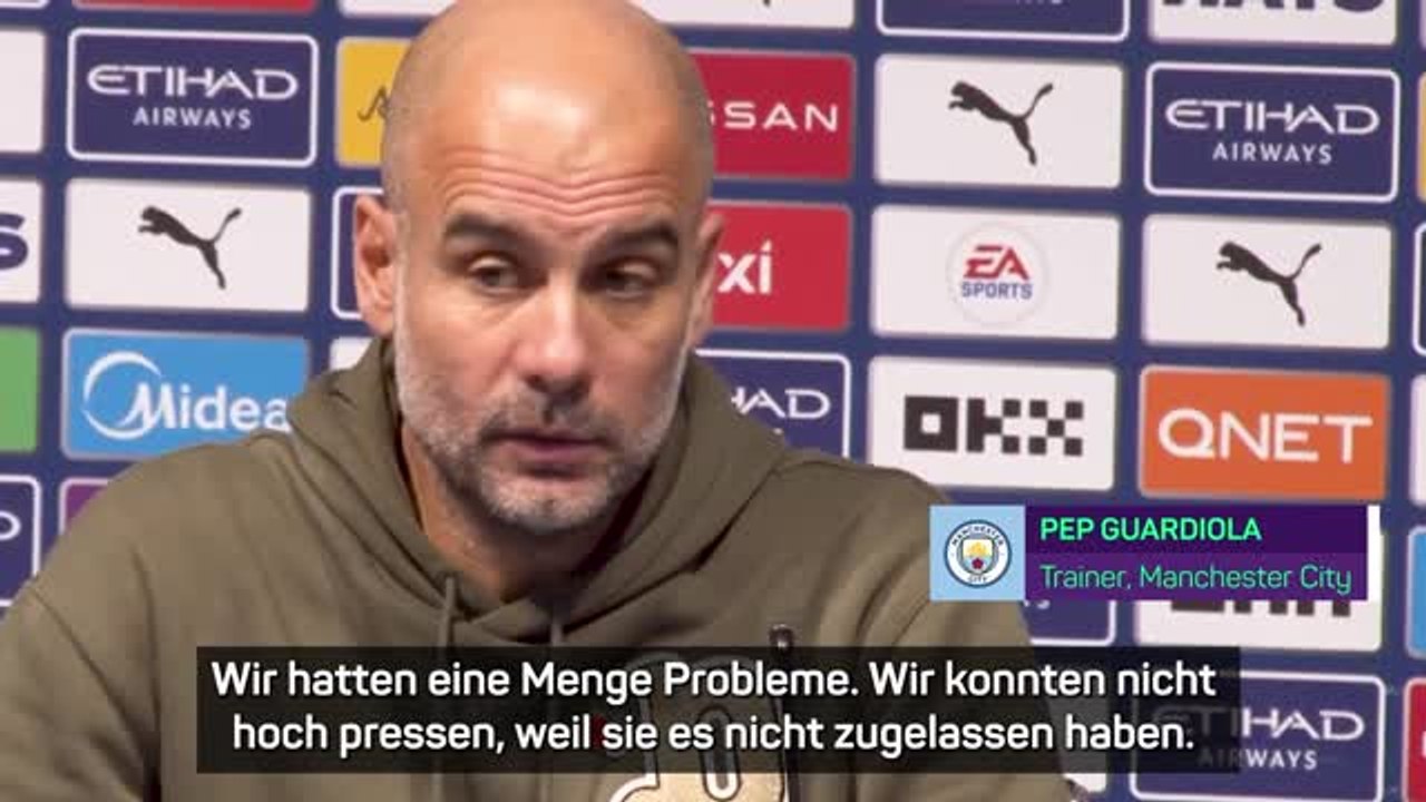 Guardiola verzweifelt: "toney macht probleme"