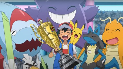 Bad Bunny y Belinda celebraron el triunfo de 'Ash' en la 'Copa Mundial de Pokemón'