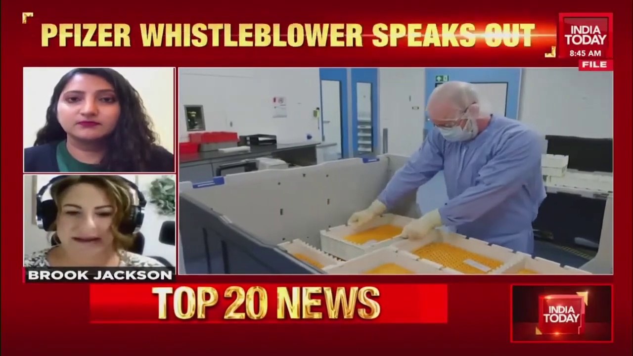 Whistle-Blower Brook Jackson Exposes Pfizer & U.S Govt | 2022