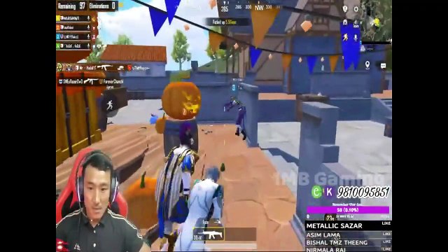 4K Gaming Nepal VS Makuri Gaming Same Lobby Intense Fight In Last Zone Pubg Mobile