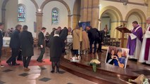 Messe de funérailles des deux jeunes victimes de l'accident du Rallye du Condroz