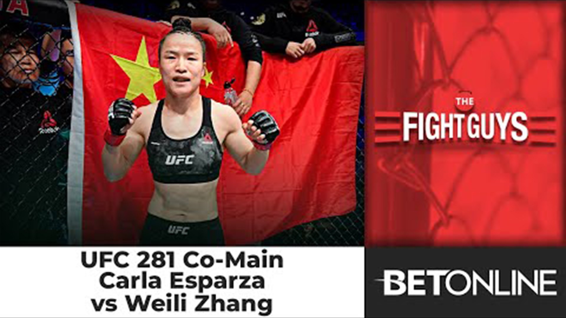 Carla Esparza vs Weili Zhang Full Fight Predictions UFC 281 The Fight Guys