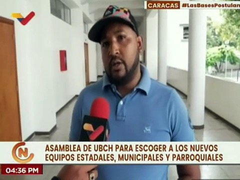 Asamblea de UBCH en Quinta Crespo inicia postulación para los nuevos equipos políticos del PSUV