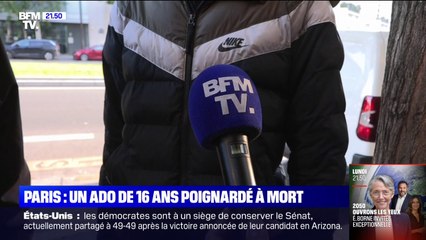 Adolescent poignardé à mort à Paris: les habitants du quartier tiraillés entre la tristesse et la crainte des représailles