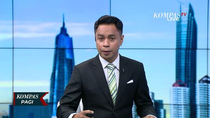 Diduga Hilang Kendali Akibat Jalan Licin, Sebuah Truk Tabrak Pembatas Jalan di Tol JORR