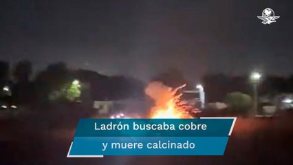 Muere electrocutado al intentar robar cables de luz en Sonora