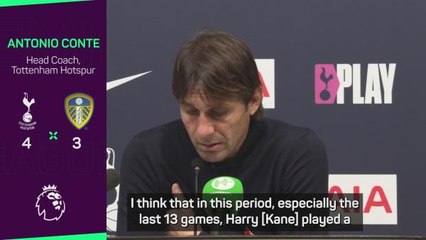 Kane in prime condition for World Cup despite gruelling schedule - Conte