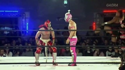 Naruki Doi & Masato Yoshino & Shachihoko BOY vs. Shingo Takagi & YAMATO & Super Shenlong III