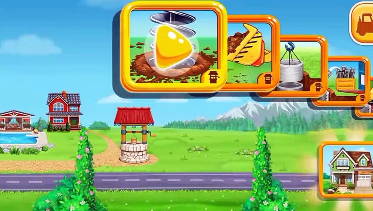 Digging a hole for a well|| Go kids!|| Part #1|| #digging #hole #well #gaming #cartoon #construction