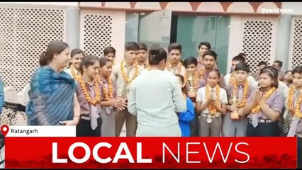 चूरूःजिला स्तरीय ताइक्वांडो प्रतियोगिता के विजेताओं का यूं किया सम्मान,देखिए आप भी