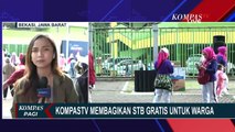 Kompas TV Keliling Hadir di Stadion Patriot Bekasi Bagi-bagi STB Gratis untuk Warga