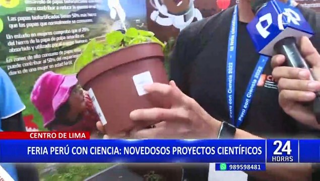 “Perú con Ciencia”: estos son los novedosos proyectos de la gran feria científica