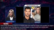 EXCLUSIVE: Twilight's Taylor Lautner and longtime girlfriend Taylor Dome share a passionate ki - 1br