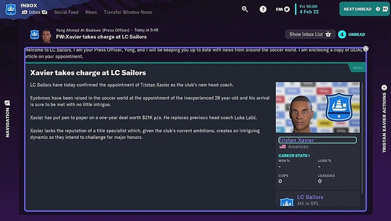 Becoming A Manager (Football Manager 2023)