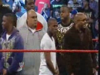 Raw.10.03.08.Big Show and Floyd Mayweather weigh in