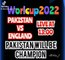 Final Match worldcup 2022 T20 pakistan vs England At MCG Australia