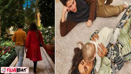 Priyanka Chopra और Nick Jonas बेटी के बिना Las Vegas में कर रहे Enjoy, Photos viral FilmiBeat