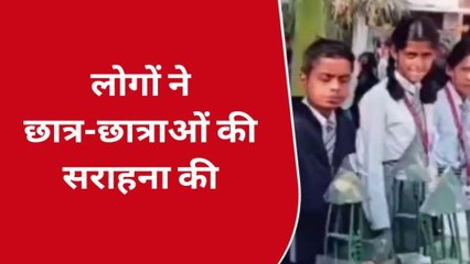 हापुड़ : जेडी पब्लिक इंटर कॉलेज में प्रदर्शनी का आयोजन, छात्र-छात्राओं ने किया प्रतिभाग