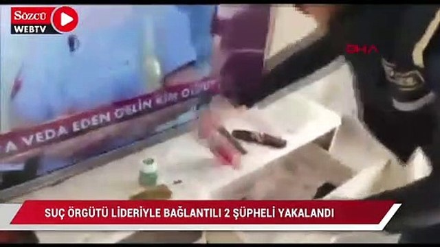 Organize suç örgütüne yönelik operasyonda 2 şüpheli yakalandı