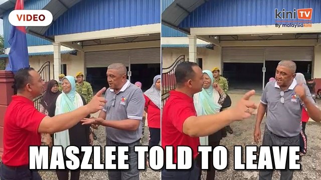 Maszlee stopped from meeting flood victims by two men in Simpang Renggam