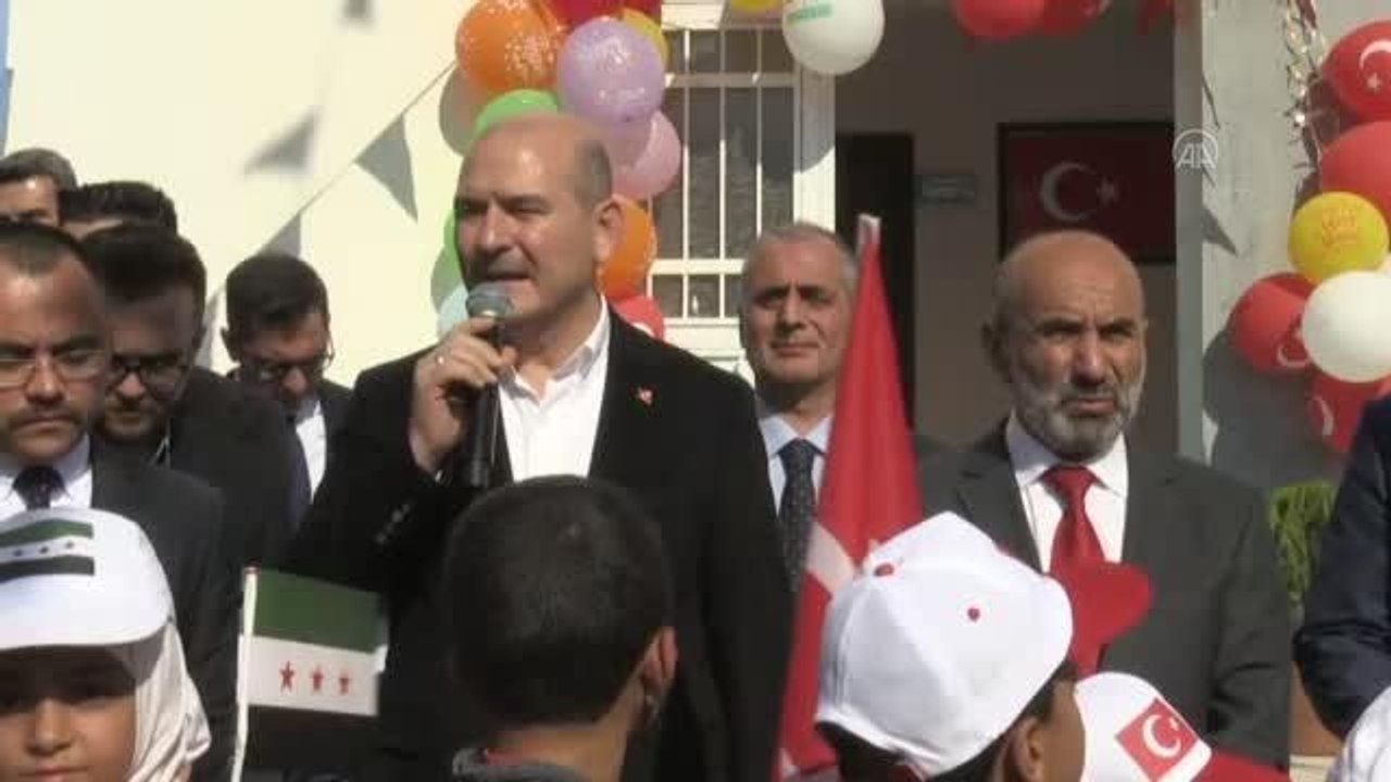 Soylu: "Bir hayır işi olduğu zaman koşa koşa geliyoruz"